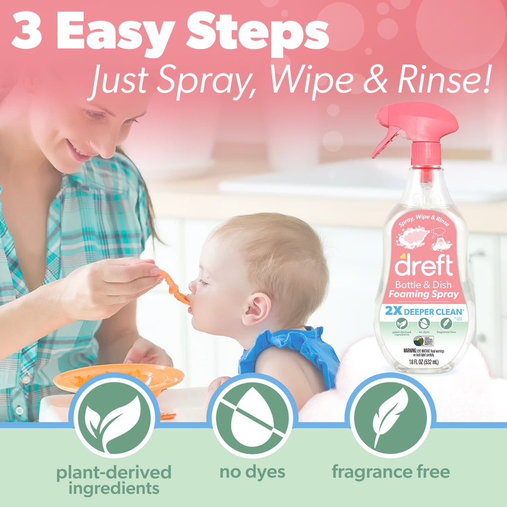 Dreft Bottle & Dish Foaming Spray – Made By Nehemiah