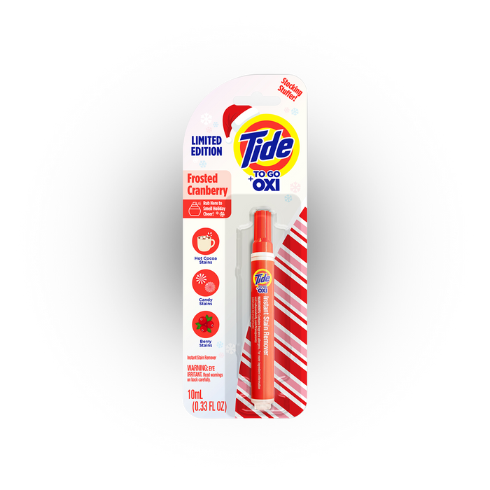 Tide To Go Holiday Stain Remover Pen - Frosted Cranberry